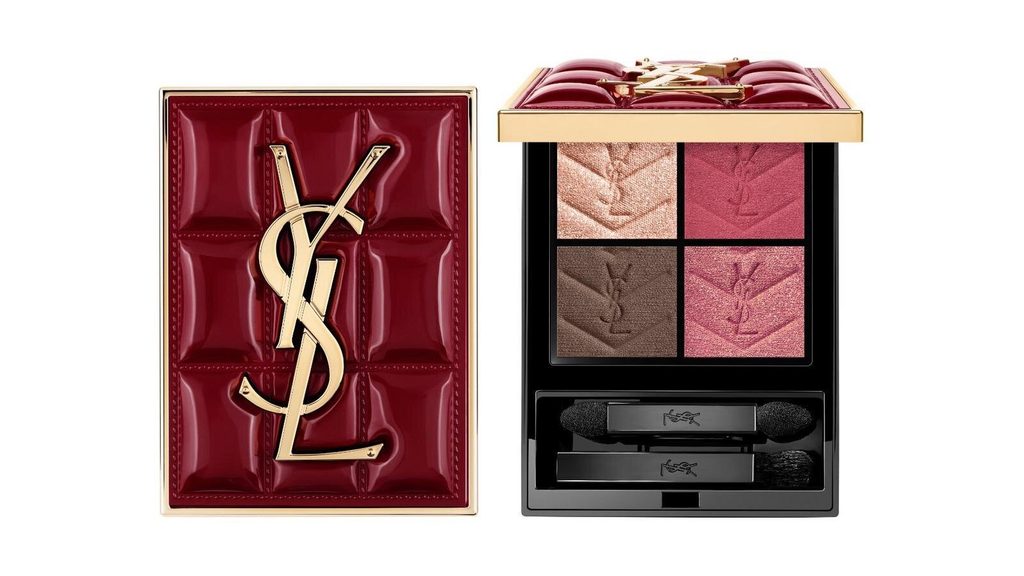 YSL クチュール ミニ クラッチ #1982 バーガンディー ミレジム